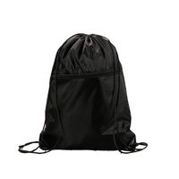 Ufoyer Polyester Drawstring Backpack Sport Gym Bag Lightweight Sackpack Beach Bag Gymsack (Drawstring Backpack)