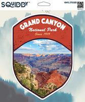 Squiddy Grand Canyon National Park - Vinyl Sticker (8" Tall)