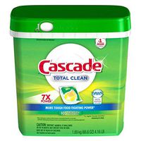 Cascade Total Clean Gel Dishwasher Detergent Pacs, Fresh Scent (105 ct.) by Cascade