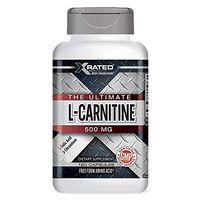 Xrated Body Engineering Ultimate L-Carnitine 500mg with Folic Acid and Chromium (120 Capsules)