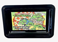 Colorful Print Metal Rolling Trays (6" x 9") (Turtles)