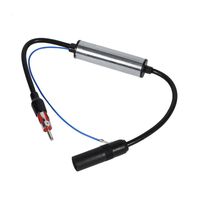 Car Inline Antenna Radio FM Signal Amplifier Enlarger Booster Extension Cable