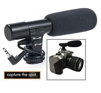 New Mini Professional Condenser Microphone For Canon EOS Rebel T7i SL2 77D
