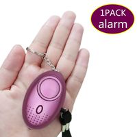 140 DB Personal Security Alarm Keychain Safesound,SOS Alarm Emergency with LED Light, Self Defense Security Alarm Personal Alarms for Kids,Women,Night Workers, Elderly and Bag Decoration(AOLANS)