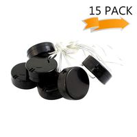BestTong Wire Lead Type 3V CR2032 Coin Cell Button Plastic Battery Holder Case with On/Off Switch Pack of 15