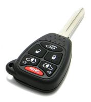 OEM Electronic 6-Button Remote Head Key Fob Compatible With 2004-2007 Chrysler Town & Country (FCC ID: M3N5WY72XX, M3N65981772)