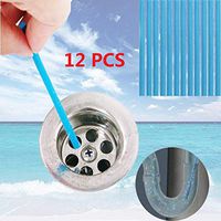 12Pcs Magic Clean Sticks Sewage Decontamination to Deodorant The Kitchen Toilet Bathtub Drain Cleaner Sewer Cleaning Rod