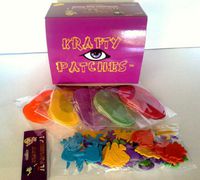 Krafty Eye Patches USA (Unisex) Medium Size (70 per Box & 1 Bag Foam Stickers for Ages 0-4yrs Old)