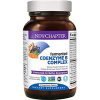 New Chapter Vitamin B Complex + Elderberry – Fermented Coenzyme B Complex (Formerly Coenzyme B Food Complex) with Vitamin B12 + Vitamin B6 + Biotin - 30 Ct (Packaging May Vary)