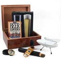 Ultimate Beer Lover 9 Piece Humidor Gift Set