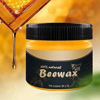 Wood Seasoning Beeswax Beeswax Polish for Wood & Furniture Natural Unscented Beeswax Furniture Wood Polish and Conditioner