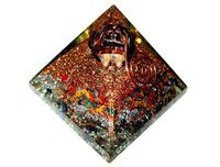 Jet Mix Gemstone Unique Amethyst Merkaba Chakra Orgone Pyramid Crystal Gemstones Copper Metal Mix Rare Free Booklet Crystal Therapy Image is JUST A Reference