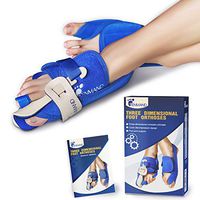 TENMAND Best Three-Dimensional Bunion Correctors and Toe Straighteners Bunion Splint for Big Toe Night Time Hallux Valgus Corrector Splints for Bunion Relief for Woman and Man (Right, Medium)