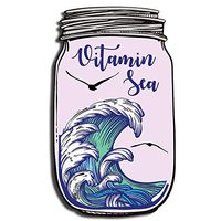 Vitamin Sea Sticker Ocean Stickers Waterbottle Sticker Tumblr Stickers Laptop Stickers Vinyl Stickers