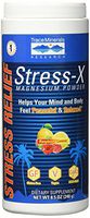Trace Minerals Stressx Magnesium Powder Rasplemon 50 Servings, 8.5 Ounce