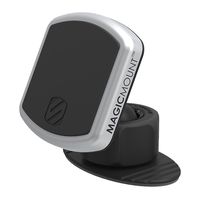 SCOSCHE MPD-XTPP1 MagicMount Pro Universal Magnetic Mount Holder for Mobile Devices, Black