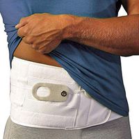 Aspen Quikdraw PRO Back Brace, Patented Pulley System for Targeted Compression, Back Braces for Lower Back Pain Relief for Herniated Disc, Sciatica, Scoliosis for Men & Women, White Medium