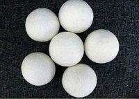 Felt Dryer Balls, Set of six balls. 100% Felted Wool, Home & Living, Housewarming Gift, Stocking Stuffer, Cleaning, Laundry Supplies, Natural