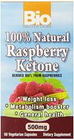 BIO NUTRITION INC, RASPBERRY KEYTONES,500MG, 60 VCAP