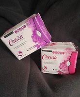 Cherish Sanitary Napkins/Healthy Duo 2 Pack- (One Pack of Day and One Pack of Nights- 8 Layers/Dioxin Free/Antibacterial