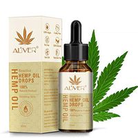 Hemp Oil 3000 mg,100% Natural Hemp Oil Drops for Pain, Anxiety & Stress Relief - Ingredients Organic Hemp Extract, Helps with Sleep, Skin & Hair