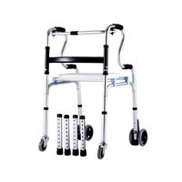 LBYMYB Multi-Function Walker Assisted Walking Stick Four-Legged Stool for The Elderly Walking Four-Foot Walker Wheelchair (Size : B)