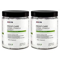 Aolym Advanced Prostate Health Supplement for Men Natural Extra Strength Formula Prostate Support Bladder to Reduce Frequent Urination 20 Packets/Bottles (2)