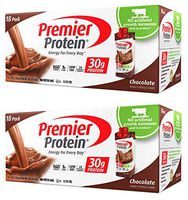 IUYEHDUH Nutrition High Protein Shake, Chocolate, 18 Count -(11 fl.oz Each) 2 Pack