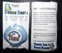 Silicon Stop Snore Nose Clip Ring Anti Snoring Nasal Sleeping With Case