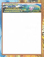 Pokemon Go Legendary Locations? Stationery Printer Paper 26 Sheets
