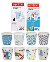 Goodtimes Bathroom Cups, 3 oz 200 ea, Assorted designs (2, 1 Childrens+ 1 Contemporary)