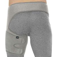 Vive Groin and Hip Brace - Sciatica Wrap for Men, Women - Compression Support for Nerve Pain Relief - Thigh, Hamstring Recovery for Joints, Flexor Strains, Pulled Muscles