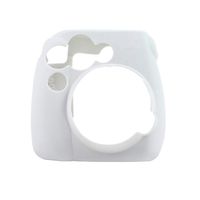 Ngaantyun Soft Silicone Camera Bag Jelly Protective Case Skin Cover for Fujifilm Instax Mini 8/8+/9 Instant Film Camera - Grey