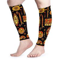 FRS Ltd Tribal Elements Calf Compression Sleeve 1 Pair Men Women Leg Socks Sports Running