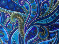 'NUGGLEBUDDY NEW! Microwaveable Moist Heat & Aromatherapy"ROYAL PAISLEY" Rice Pack. SPEARMINT EUCALYPTUS Aromatherapy. YOUR NEW BEST FRIEND!