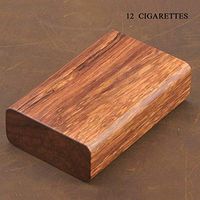 NACHEN Wood Cigarette Case Rosewood Handmade Original Ecology Creative Suitable for Men and Women The Best Gift