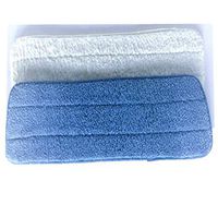 SPS Spray Mop Pads Replacement Microfiber Floor Cleaning Pad Head Mops Compatible Heads 18 Dry Wet Washable