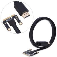 fosa HDMI to Mini PCI-E Cable, EXP GDC Beast HDMI to Mini PCI-E Cable Cord Mini Pci-e Cable