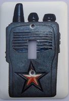 CAMO Military Soldier walkie Talkie Switch Plate Cover