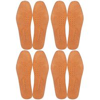 Magic Absorbent Ultra Thin Pigskin Leather Insoles for Stinky Feet-Foot and Shoe Odor Inserts for Women and Men's Shoes-Cinnamon Inserts and Flats for Sweaty Feet and Hyperhidrosis (4)