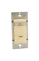 Leviton ODS15-IDI Decora Passive Infrared Wall Switch Occupancy Sensor, 180 Degree, 2100 sq. ft. Coverage, Self-Adjusting, Ivory