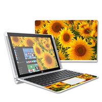 Mightyskins Skin Compatible with Hp Pavilion X2 10.1" (2015) Laptop Case Wrap Cover Sticker Skins Sunflowers