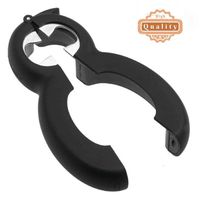 6 in 1 Multi Function Jar Twist Bottle Opener, 6 in 1 can opener and 5-in-1 Bottle Can Opener, Yoruii All in One Jar Gripper Can Wine Beer Lid Twist Off Jar Opener Claw