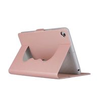 TechCode iPad air Cases Thin, Premium PU Leather Solid Color Lightweight Slim-Fit Folding Flip Stand Folio Cover Protective Case for 9.7 inch Apple iPad air/ 2017 iPad 5/2018 New iPad 6,Rose Gold