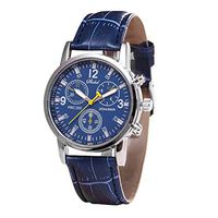 Fxbar, Blue-ray Glass Mens Watches Hot Sale Bracelet Watches Minimalist Business Wristwatch(D)