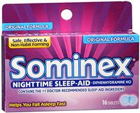 Sominex Original Formula Tablets 16 Tablets (Pack of 3)