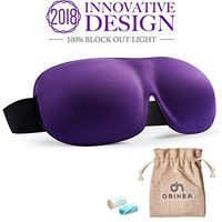 Eye Mask for Sleeping, Woman Sleep Mask, Patented Design 100% Blackout Eye Mask, 3D Contoured Comfortable Eye Cover & Blindfold, Great for TravelNapNight's Sleeping