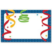 Birthday Streamers Enclosure Cards/Gift Tags - 3 1/2 x 2 1/4in. (50)