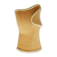 Scott Specialties SCT744LRG Scott SO1361 Slip-on Wrist Support with Thumb Hole, Medium, Brown Beige , Large