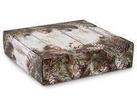 Decorative Shipping Gift Box - Pack of 6 - Rustic Berries - 12" x 12" x 3"